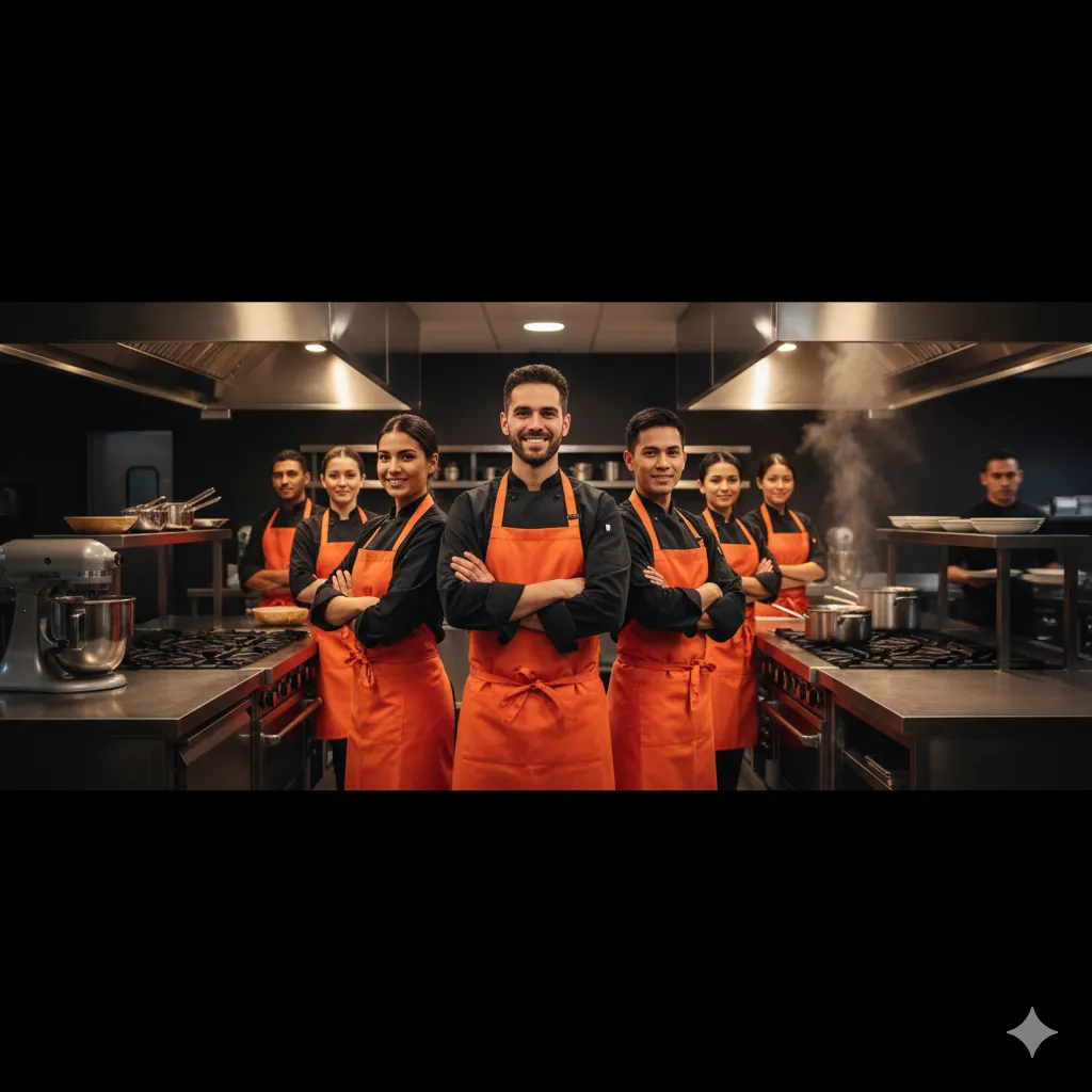 Dishwashers working in a busy commercial kitchen — DishwasherHero+ T4 employees BOH staffing in Toronto